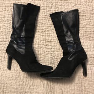 Kenneth Cole Suede and leather boots